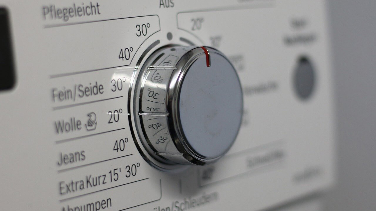 Waschmaschine Programm auswählen - Wäsche waschen