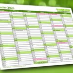 Exklusiv für Blogbesucher kostenlos: Kalender 2024 zum Ausdrucken!