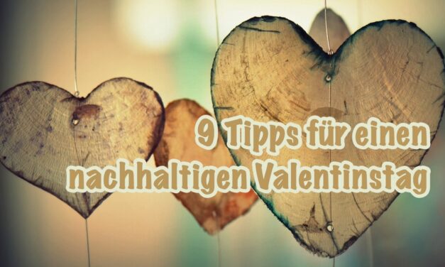 9 Tipps für einen nachhaltigen Valentinstag
